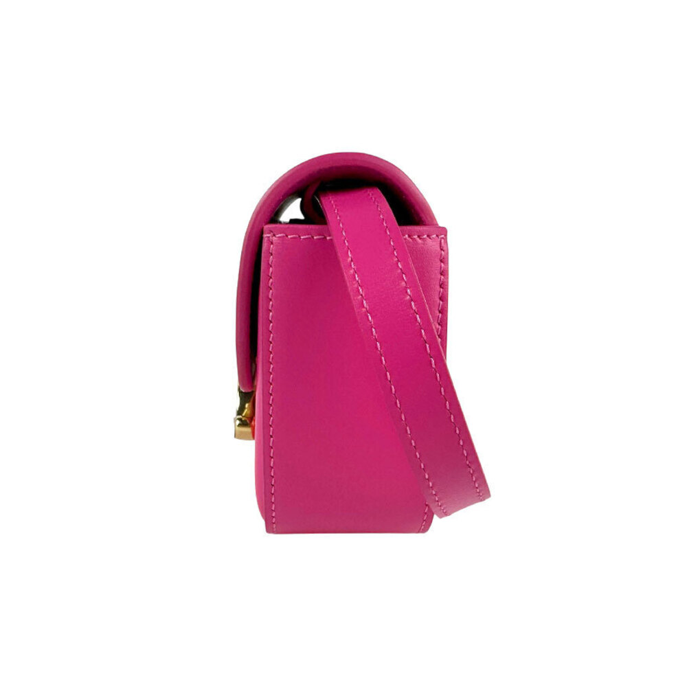 Celine Pink Bag Crossbody Gold Claude Leather Shoulder